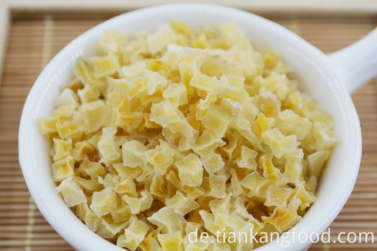 dehydrated white potato cubes